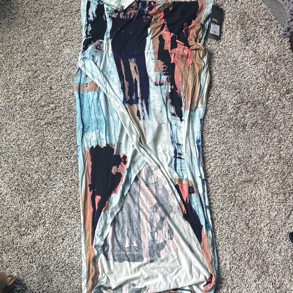 Massimo Vibrant Multicolor Skirt